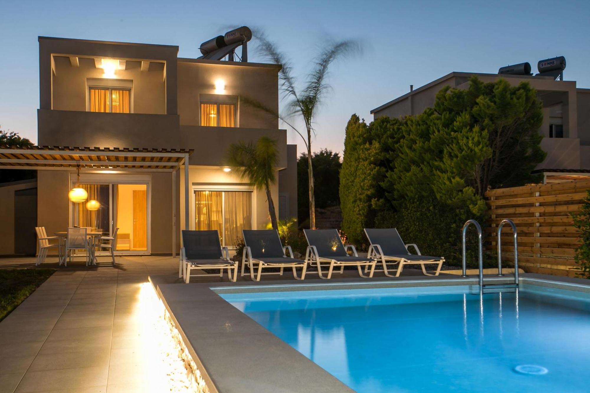 Sea Homes Villas- Villa Alberto Kiotari Buitenkant foto